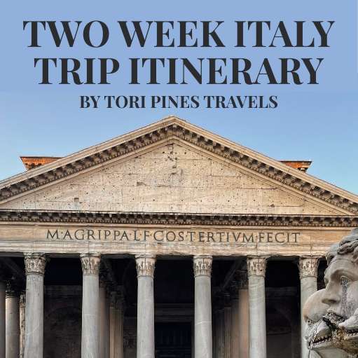 2 Week Italy Itinerary Ebook